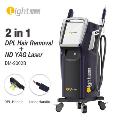 Αγορά 2 σε 1 OPT SHR IPL Yag Laser Απομάκρυνση χρωστικής ουσίας Νέωση του δέρματος Απομάκρυνση τρίχας Μηχανή ομορφιάς ηλεκτρονική κατασκευή