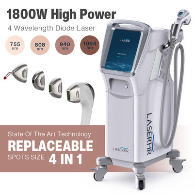 Αγορά 4 Σε 1 Προσαρμογή 808nm Alexandrite Nd Yag Κλινική Δίοδος Λέιζερ Αποτρίχωσης Μηχανή προς Πώληση ηλεκτρονική κατασκευή