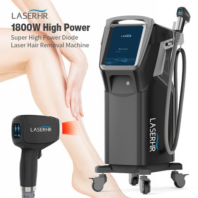 1800W 808nm Διοδικός λέιζερ αποτρίχωσης μαλλιών Machine12 Laser Bar Διοδικός λέιζερ πάγου