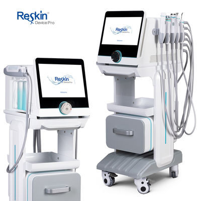 Professional Hydrotherapy Facial Machine for Oxygen Skin Treatment 6 in 1 RF Skin Tightening Machine for Face Rejuvenation